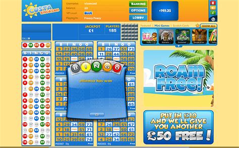 costa bingo reviews|costa bingo members area.